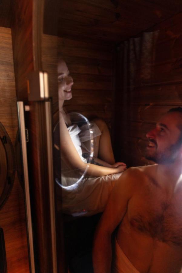 Na Malem Haji, Domek S Finskou Saunou Hora Svate Kateriny Exteriér fotografie